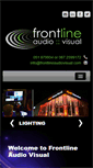 Mobile Screenshot of frontlineaudiovisual.com